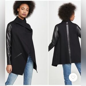 Spanx faux leather jacket